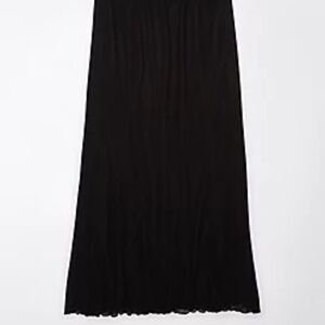 American Eagle High-Waisted Mini Mesh Midi Skirt